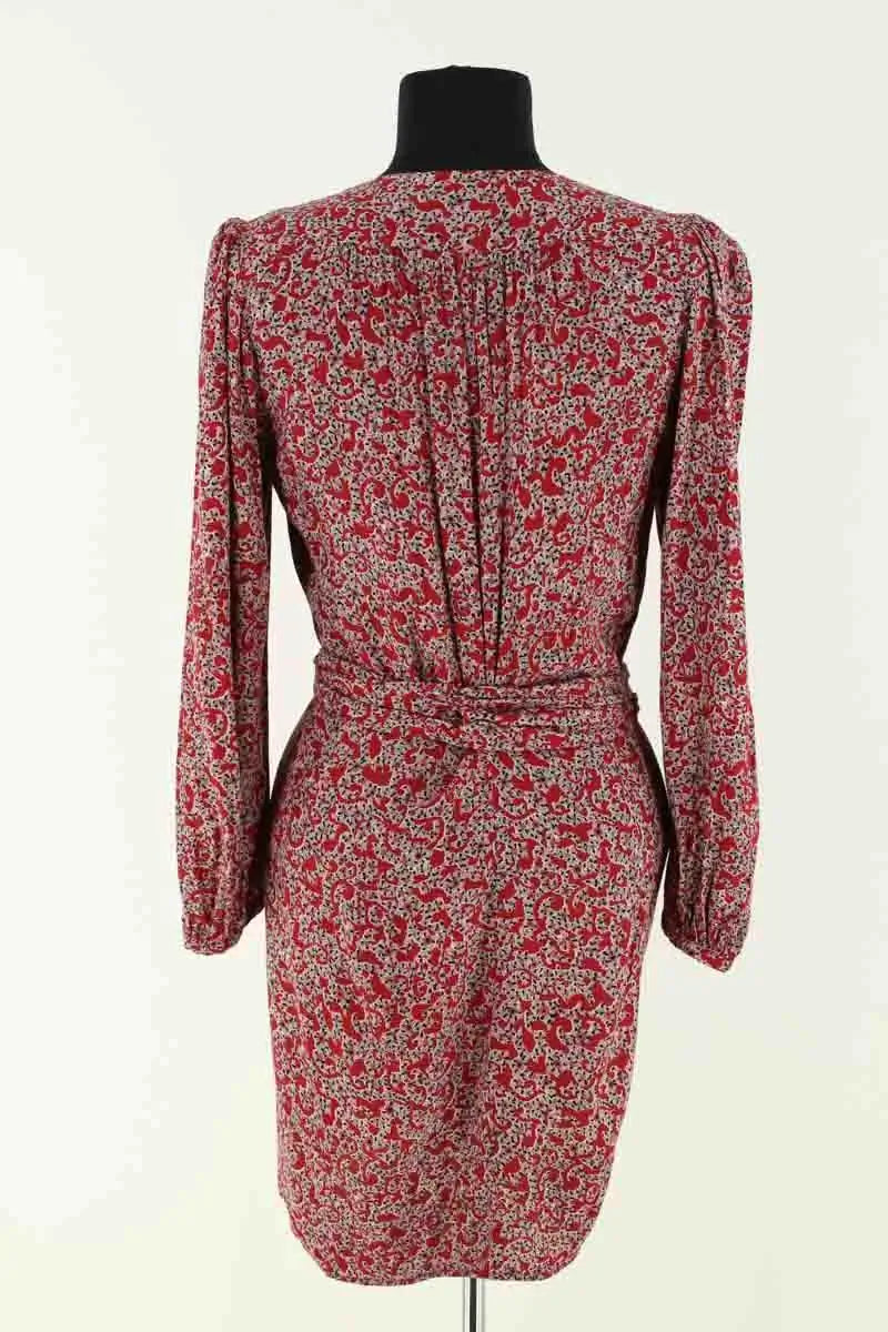 Robe Ba&Sh Bordeaux en Viscose