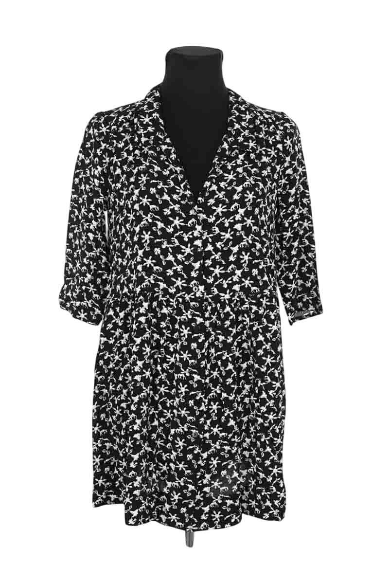 Robe Bash COCEA Noir en Viscose, taille S - Seconde Main
