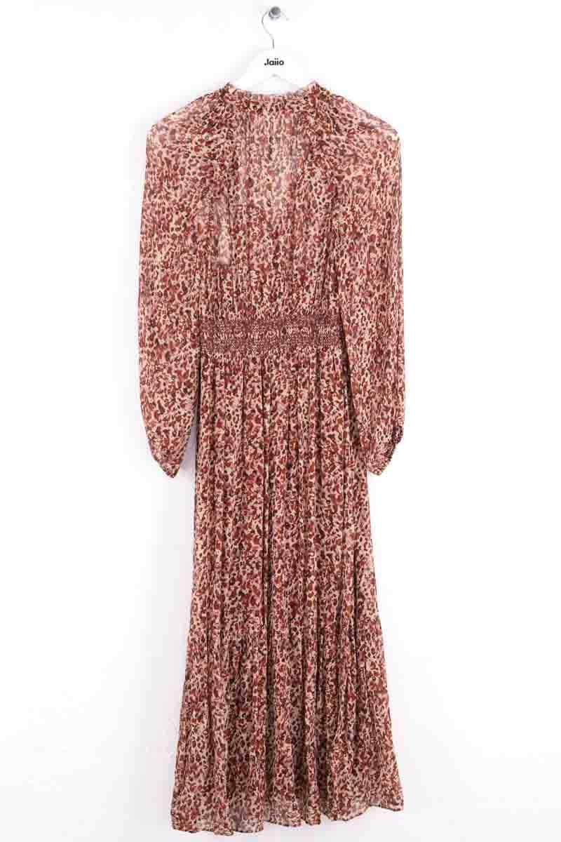 Robe Ba&Sh Coraly Marron en Viscose