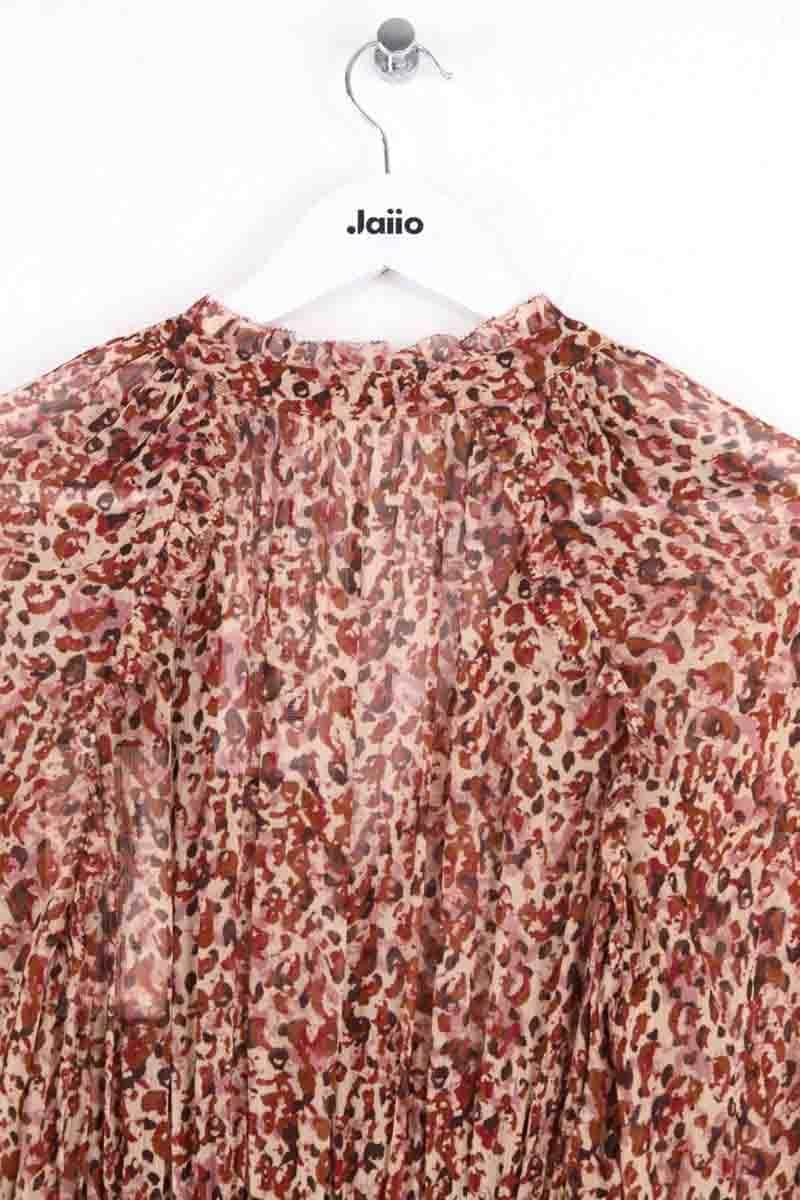 Robe Ba&Sh Coraly Marron en Viscose
