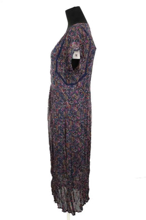 Robe Ba&Sh Diana Bleu en Viscose