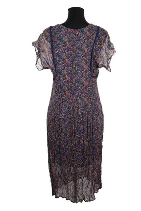 Robe Ba&Sh Diana Bleu en Viscose