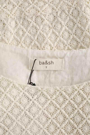 Robe Ba&Sh Ecru en Coton