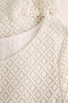 Robe Ba&Sh Ecru en Coton