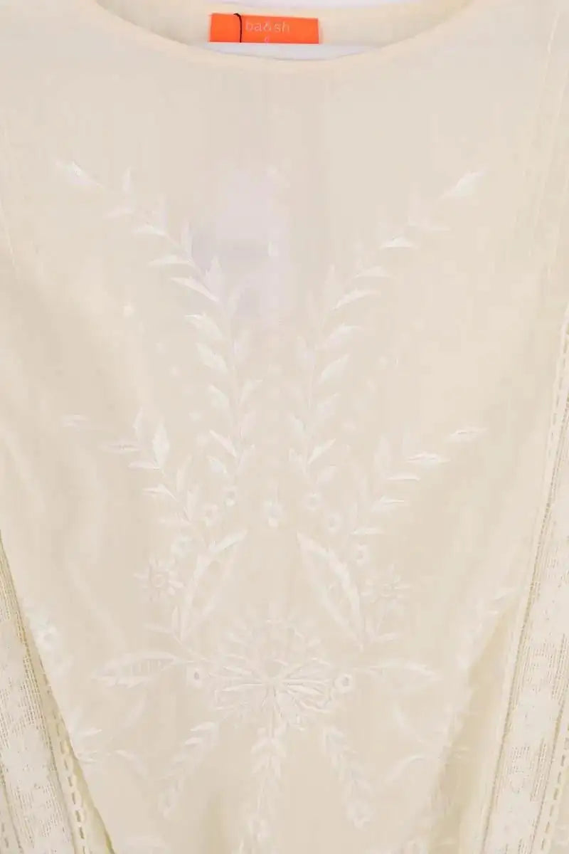 Robe Bash Ecru en Coton
