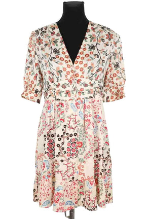 Robe Ba&Sh Ecru en Polyester, taille M - Seconde Main
