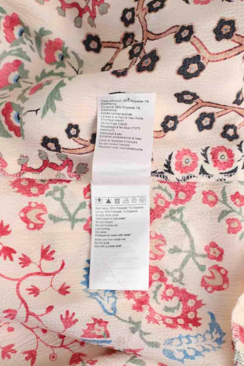 Robe Ba&Sh Ecru en Polyester