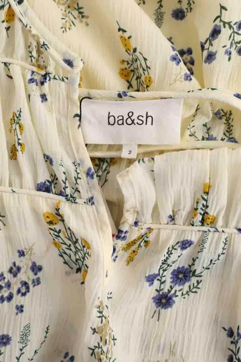 Robe Bash Ecru en Polyester