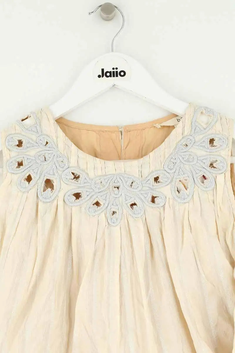 Robe Ba&Sh Ecru en Soie