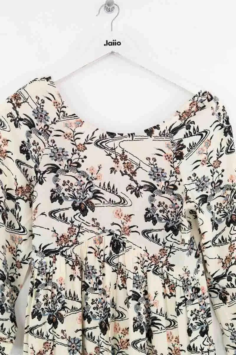 Robe Ba&Sh Ecru en Viscose