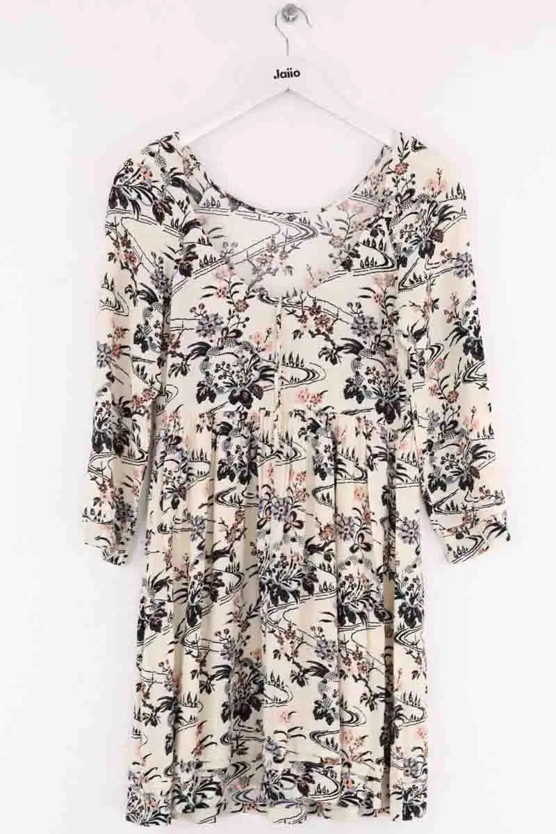 Robe Ba&Sh Ecru en Viscose