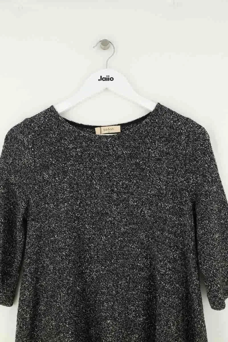 Robe Ba&Sh Gris en Laine