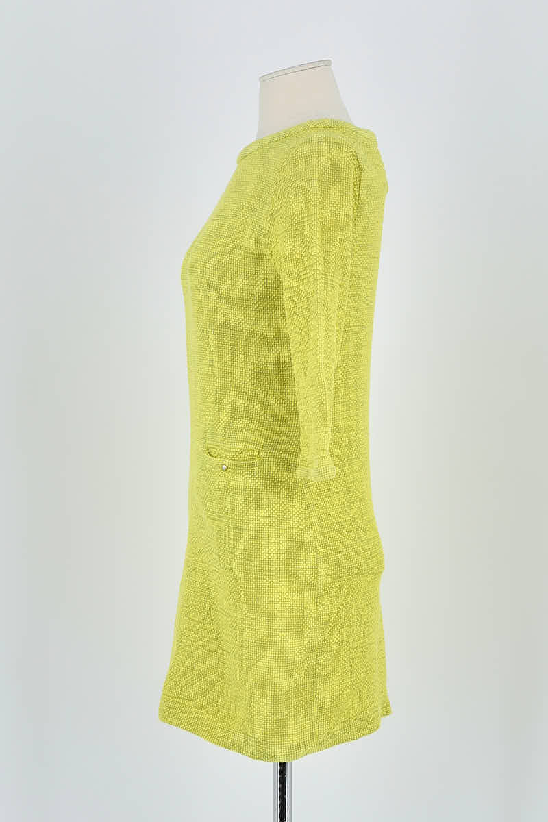 Robe Bash Jaune en Coton