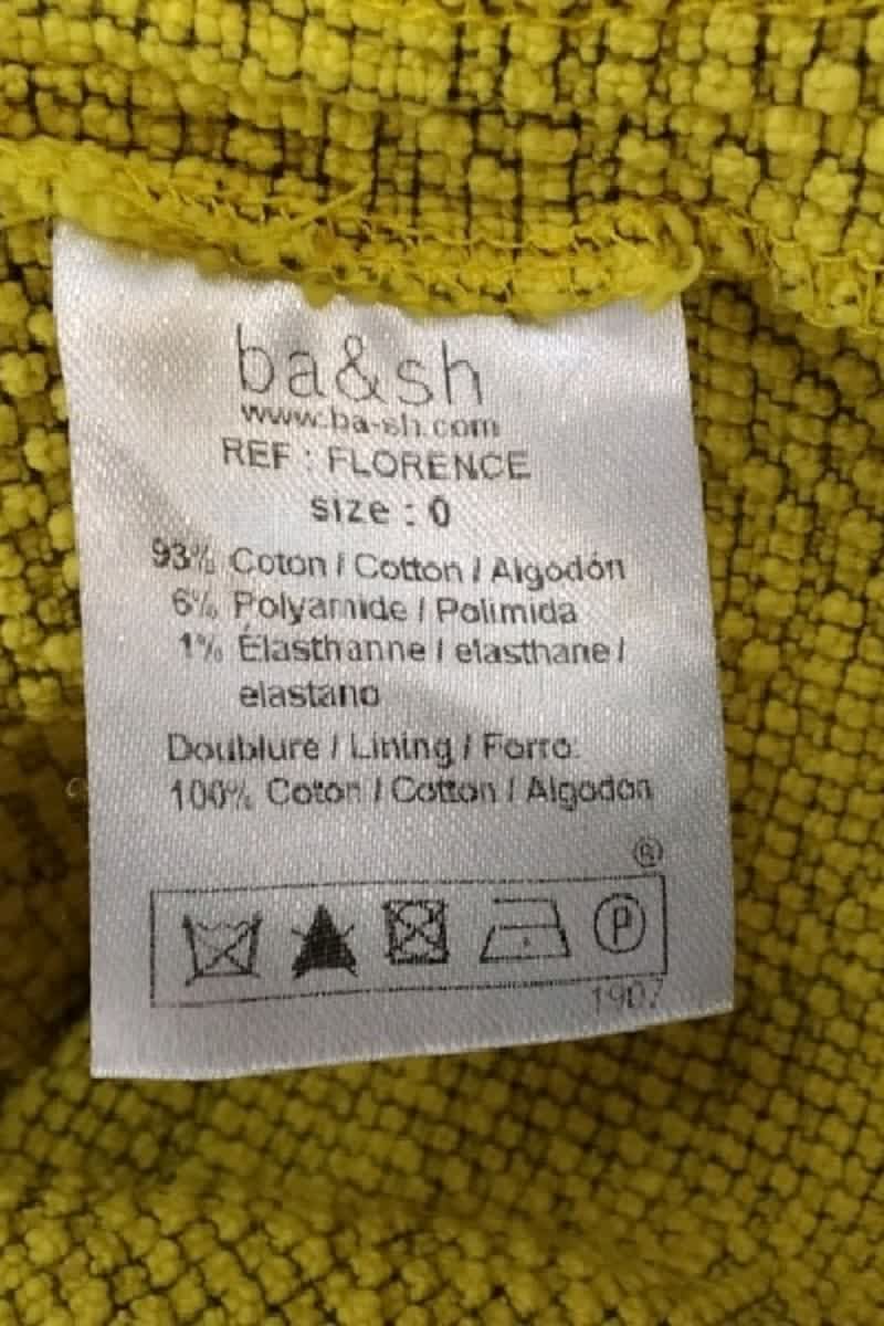 Robe Bash Jaune en Coton