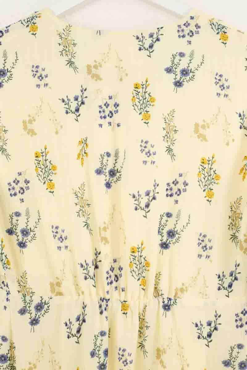 Robe Bash Jaune en Polyester