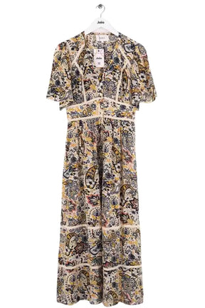 Robe Ba&Sh Jaune en Viscose, taille S - Seconde Main