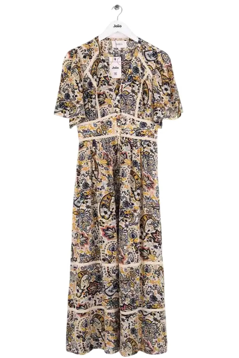 Robe Ba&Sh Jaune en Viscose, taille S - Seconde Main