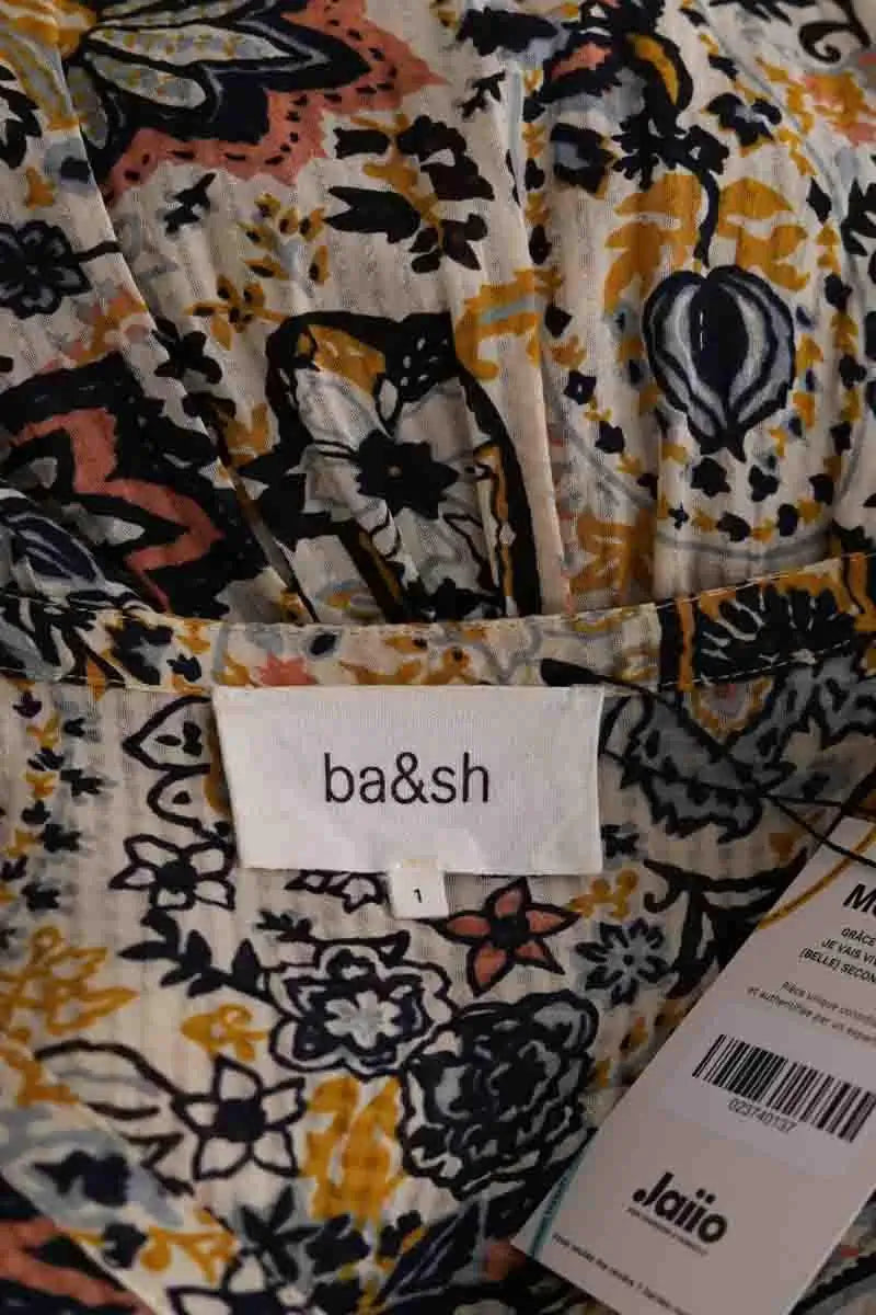 Robe Ba&Sh Jaune en Viscose