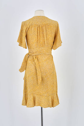 Robe Bash Jaune en Viscose