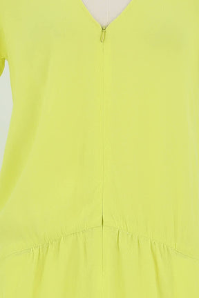 Robe Bash Jaune en Viscose