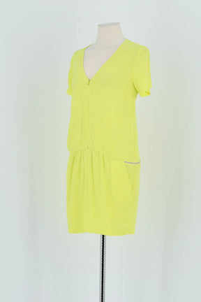 Robe Bash Jaune en Viscose