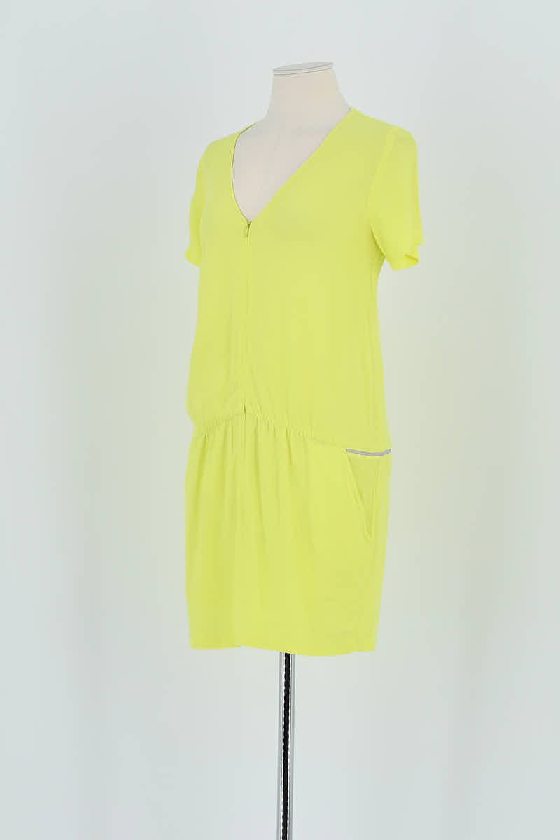 Robe Bash Jaune en Viscose