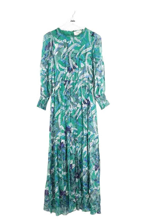 Robe Ba&Sh Joie Vert en Soie, taille XS - Seconde Main
