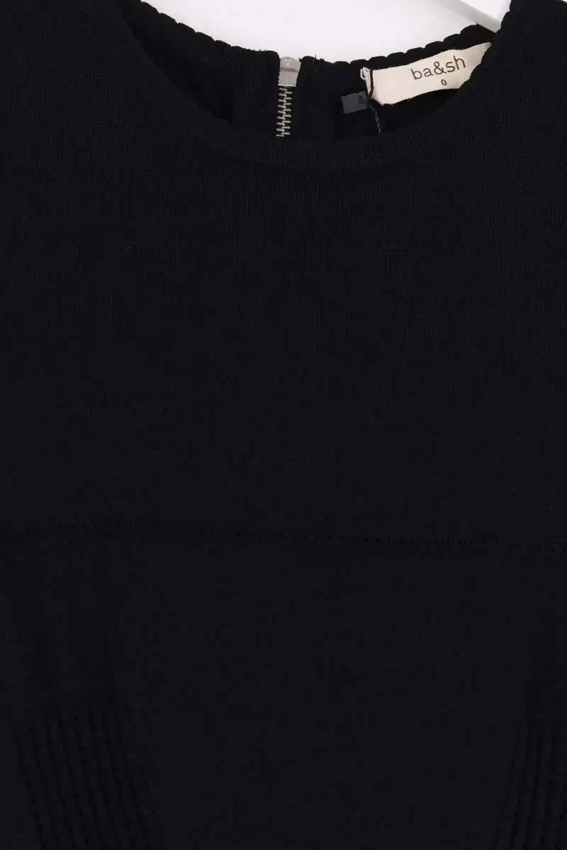 Robe Ba&Sh Jules Noir en Viscose