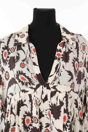 Robe Bash Kitty Ecru en Viscose