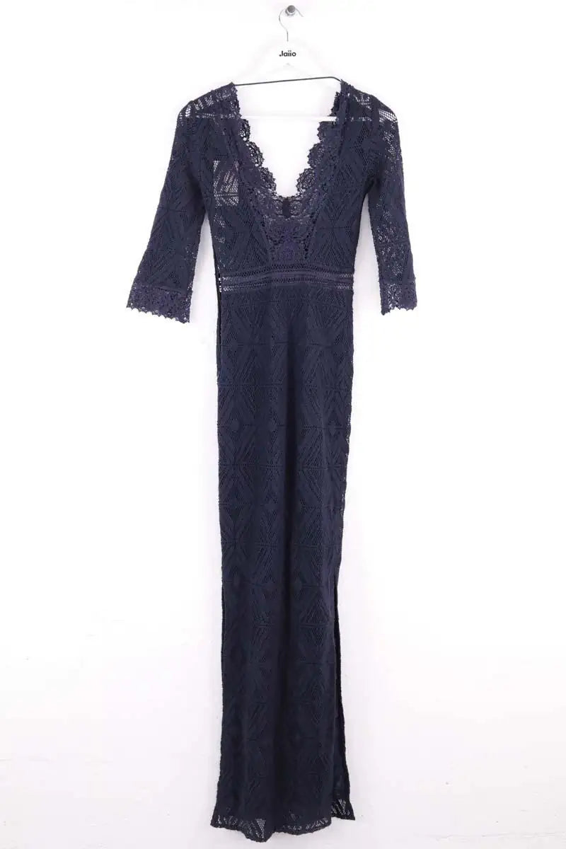 Robe Ba&Sh Kya Bleu en Coton