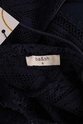 Robe Ba&Sh Kya Bleu en Coton