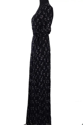 Robe Ba&Sh Madona Noir en Soie