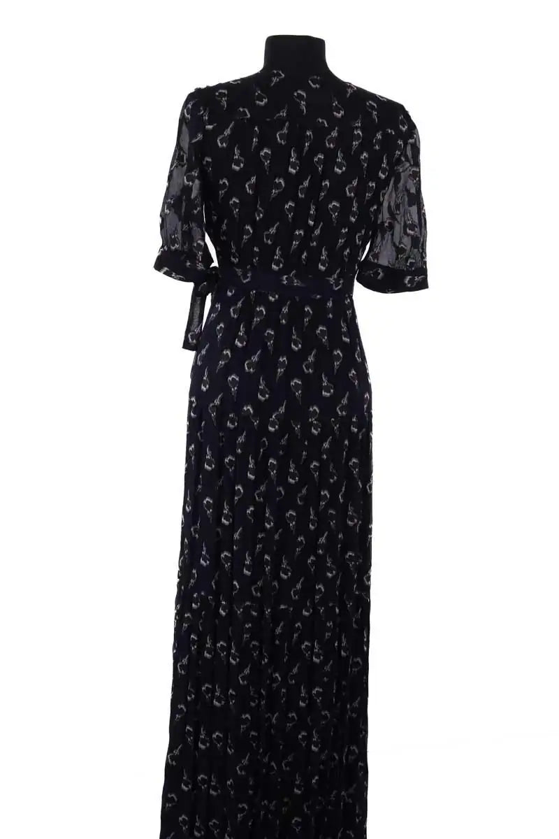 Robe Ba&Sh Madona Noir en Soie