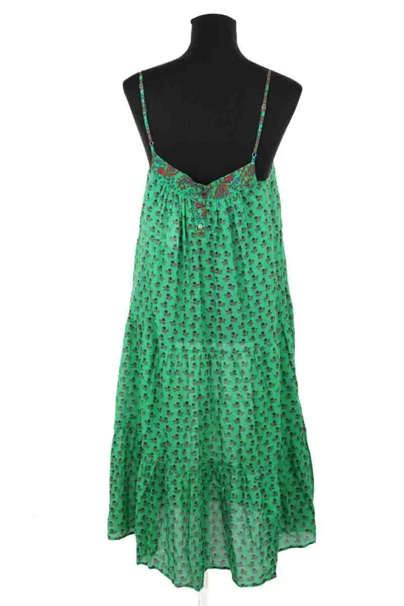 Robe Ba&Sh margot lady dress Vert en Coton