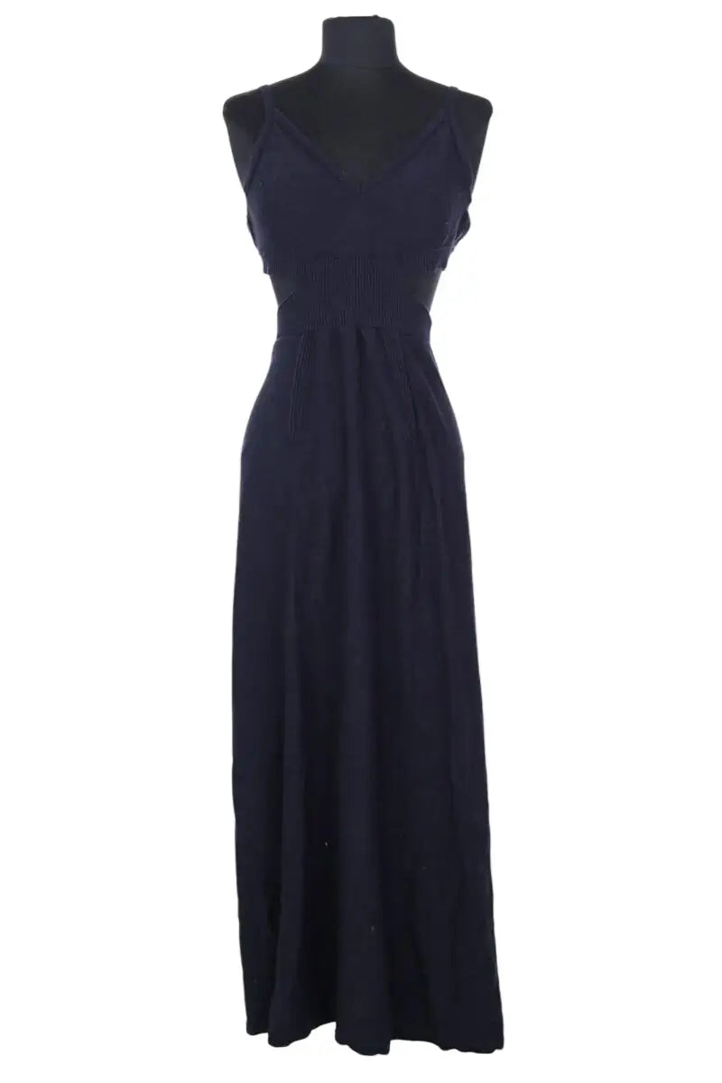 Robe Ba&Sh Marine en Coton, taille S - Seconde Main
