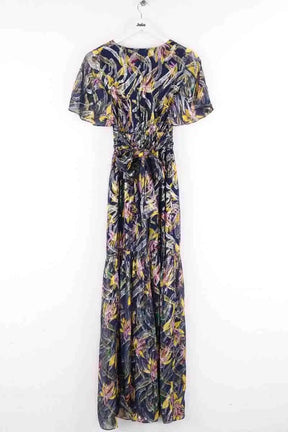 Robe Ba&Sh Marine en Soie