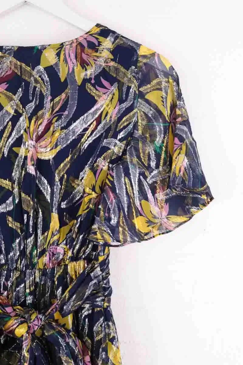 Robe Ba&Sh Marine en Soie