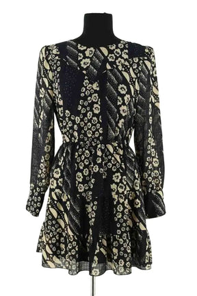 Robe Ba&Sh Marine en Synthétique, taille S - Seconde Main