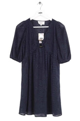 Robe Ba&Sh Marine en Synthétique, taille XS - Seconde Main