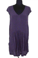 Robe Ba&Sh Marine en Viscose, taille XS - Seconde Main