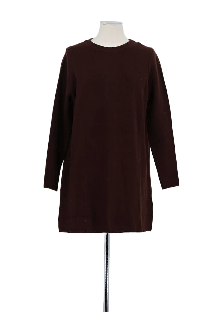 Robe Bash Marron en Laine, taille S - Seconde Main