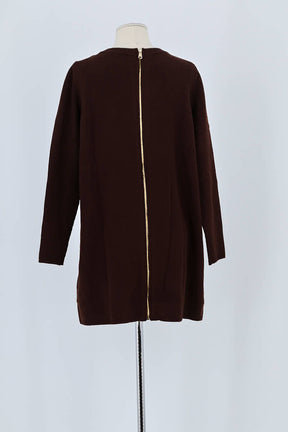 Robe Bash Marron en Laine