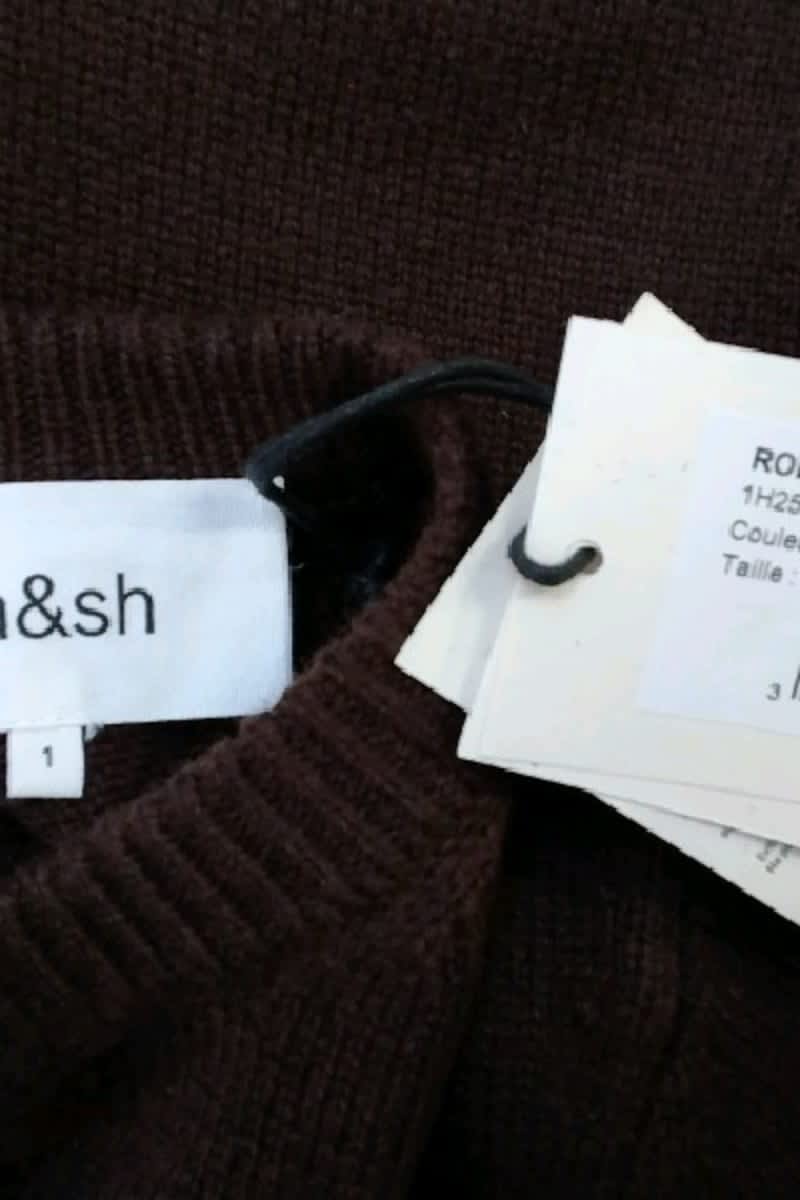 Robe Bash Marron en Laine