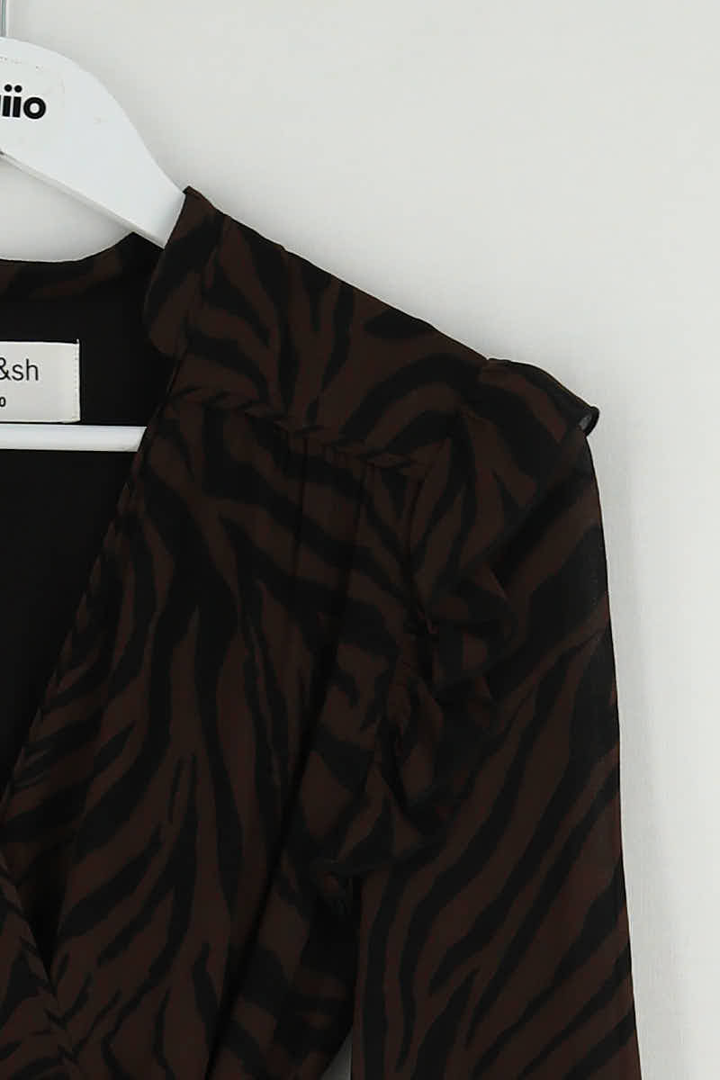 Robe Bash Marron en Synthétique