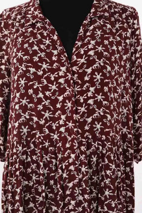 Robe Ba&Sh Marron en Synthétique