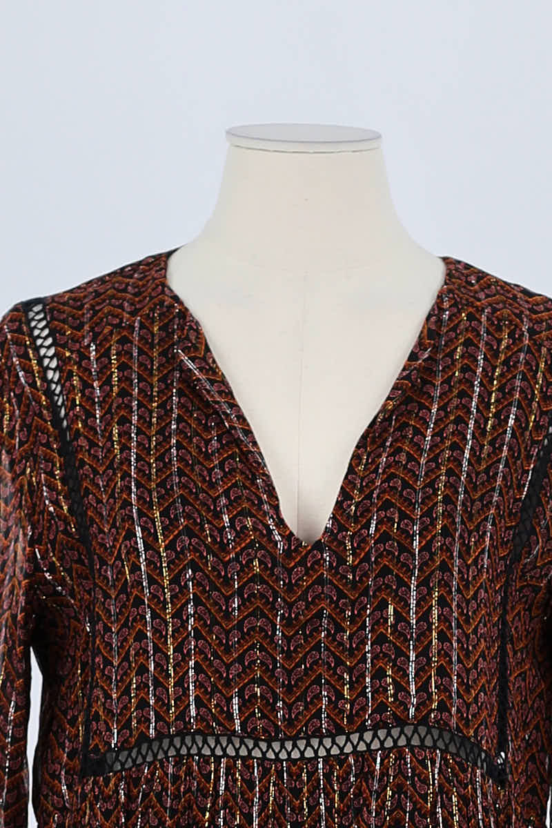 Robe Bash Marron en Viscose