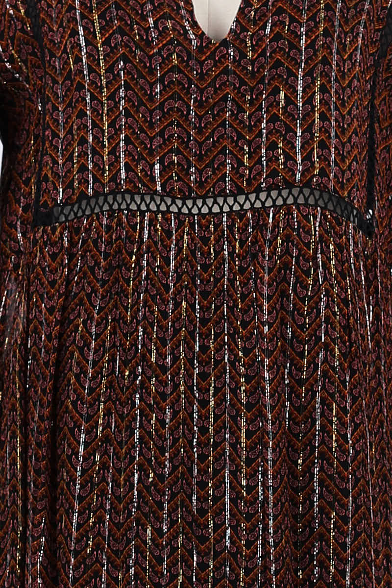 Robe Bash Marron en Viscose
