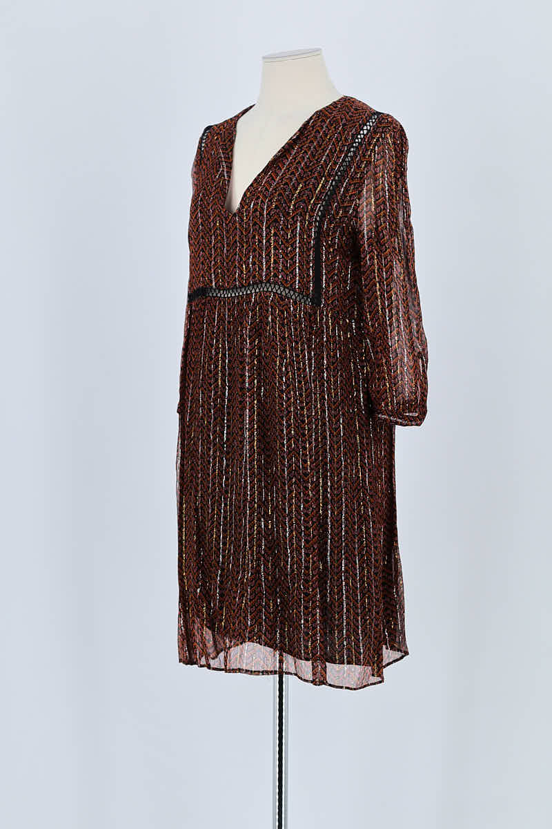 Robe Bash Marron en Viscose