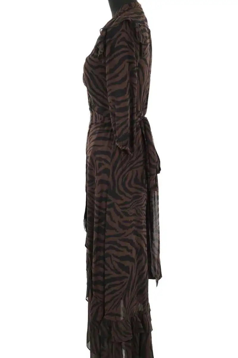 Robe Bash Marron en Viscose