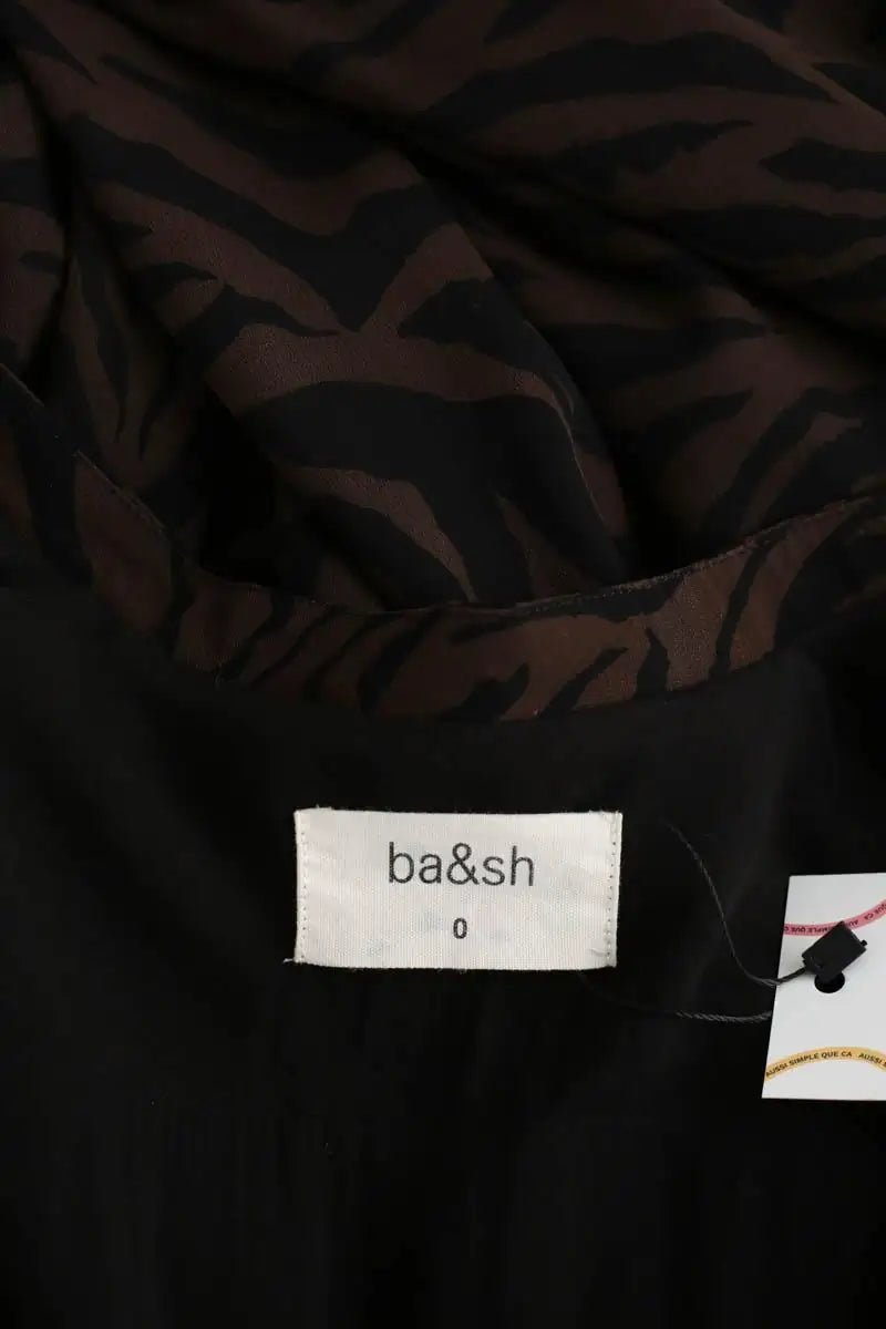 Robe Bash Marron en Viscose